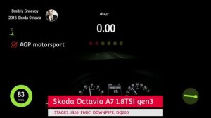Chip-tuning SKODA Octavia 1.8TSI Stage3 IS20 DQ200 100-200/ AGP Motorsport