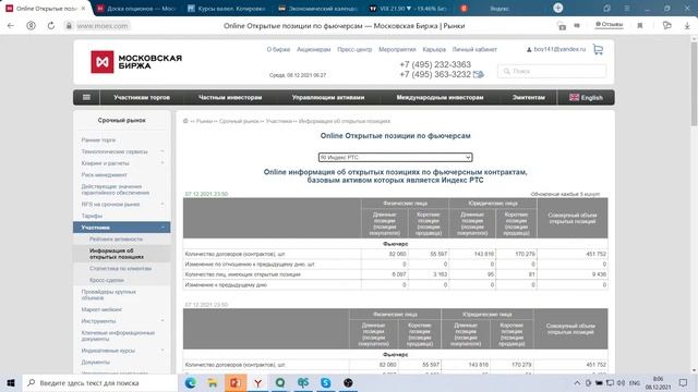 Утро Трейдера. 08.12.21. смотреть онлайн