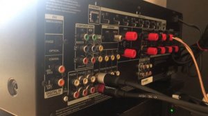 Onkyo TX-NR727 Analog Demo