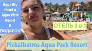 В Aqua Park Resort можно пользоваться территорией соседних: серия обзоров Pickalbatros Хургада
