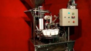 ДОЗИРОВОЧНО УПАКОВОЧНЫЙ АВТОМАТ ФАСОВКИ В СТАКАН С ЗАПАЙКОЙ ПЛЁНКОЙ