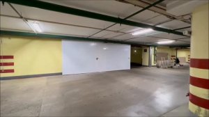 Откатные огнезащитные EI60 ворота МВА в ЖК Триумф Палас. Ворота перекрывают проём 6 метров!