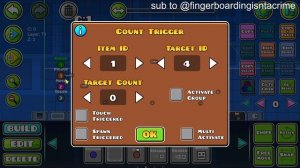 ГАЙД НА COUNT TRIGGER И СЧЕТЧИК КЛИКОВ | Geometry Dash