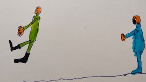 все уходят по делам ( анимация)