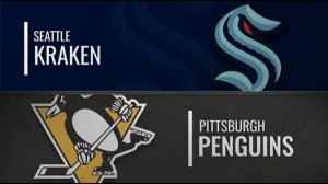 26.01.2025 | Сиэтл Кракен — Питтсбург Пингвинз | Seattle Kraken — Pittsburgh Penguins