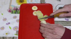 Народная нарезка лука Порея белая часть
