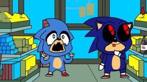 Малыш Соник и его друзья! Наклз, просто выбери соус для спагетти! Анимация «Ёж Соник »