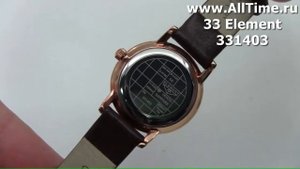 Обзор. Наручные часы 33 Element 331403