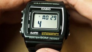 Casio W-215 W-215H Setting Tutorial: Time, Date, Format, LCD Check, Alarm, Stopwatch W215, W215H