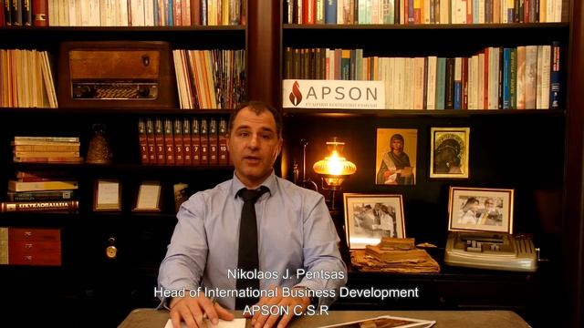 Nikolaos J.  Pentsas, Head of International Business Development APSON C.S.R