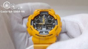 Наручные противоударные часы Casio G-Shock GA-100A-9A