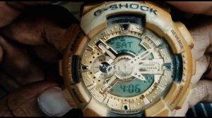 | CASIO TIME SETTING G-SHOCK SHOCK RESIST 5146 - GA - 110GD ANTIMAGNETIC |SALIM REZA| SET UP TIME |