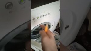 как запустить стиралку с открытой дверкой