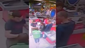 Задержание воров в пятёрочке