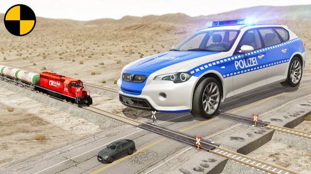 СУПЕР оргомные полицейские машины ПРОТИВ жуликов BeamNG.Drive