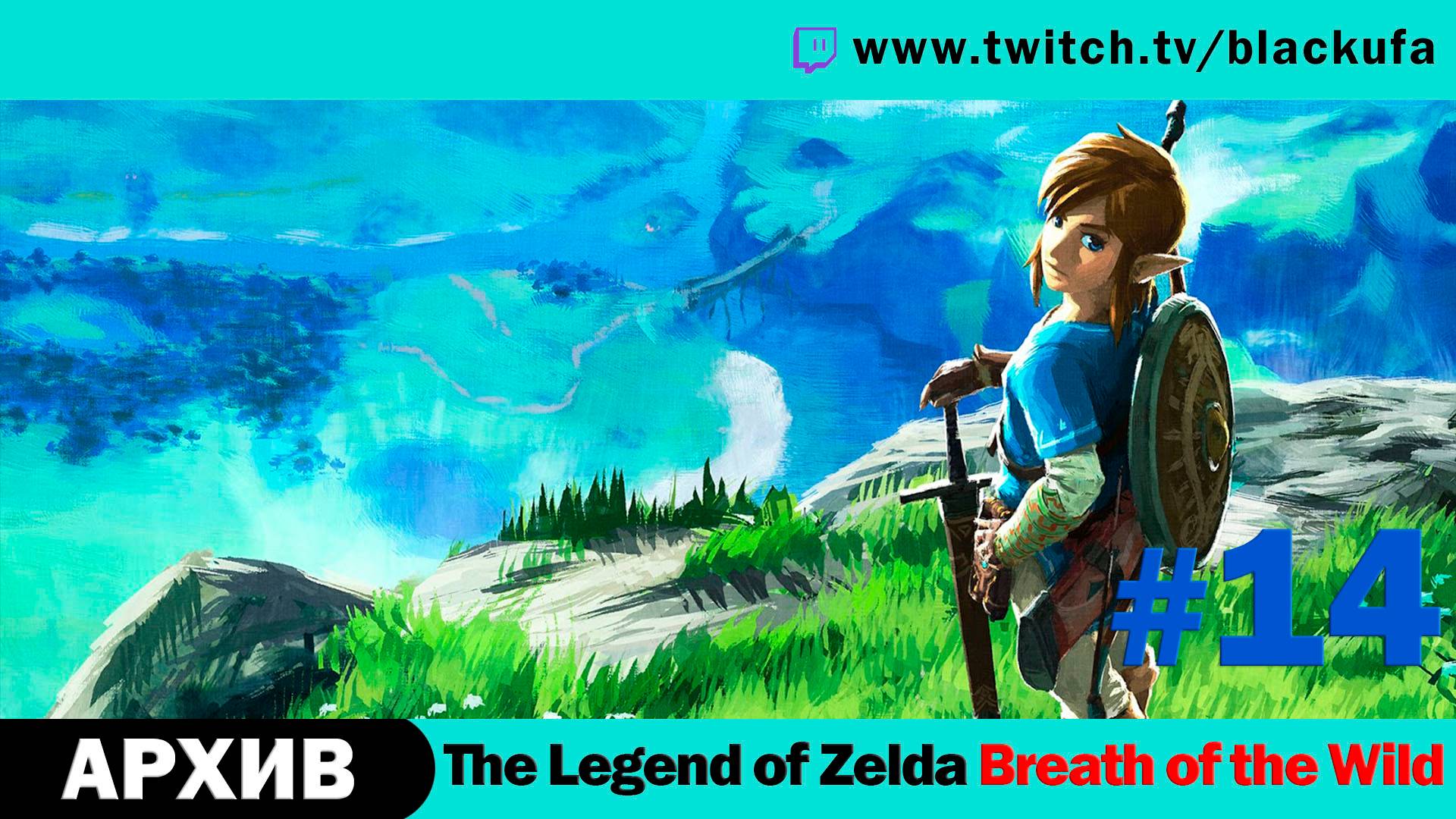 The Legend of Zelda Breath of the Wild #14. Стрим восьмой - Меч Героя и Великий Лес [АРХИВ].