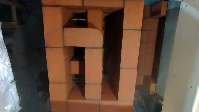 Строим дом. Часть 901. Обзор хода газов в печи шведка