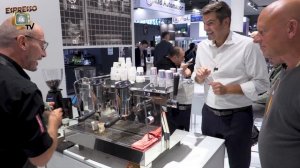 Espresso TV visits HostMilano 2023 Rocket Espresso Appartamento TCA Doppia R58