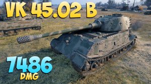 VK 45.02 B - 4 Фрагов 7.4K Урона - Злой и тяжелый! - Мир Танков