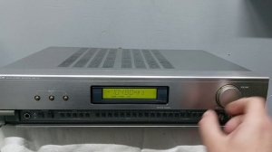 Denon DRA 210 stereo receiver. Test