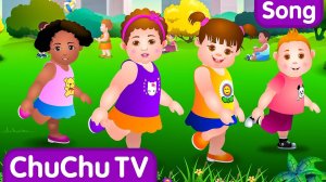 Head, Shoulders, Knees & Toes - Exercise Song For Kids