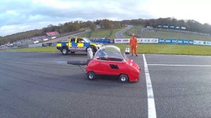 Peel Trident... Jet Power... Brands Hatch Race Circuit.