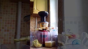 Делаем сок из соковыжималки