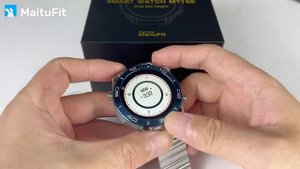 MT15S Introduction Video - High-end Business Smart Watch