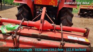 Kubota L4508 45hp 4wd Tractor + Kubota KRM 180d rotary tiller | Full features and specifications