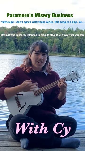 A Cover of Paramore's Misery Business - With Cy #shorts смотреть онлайн
