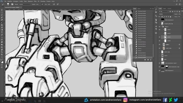 [Concept Art] Orange Mech (Vanagloria Galaxy) смотреть онлайн
