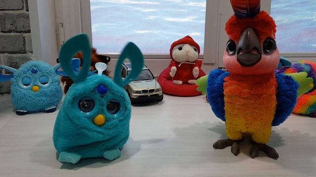 Фёрби коннект подделка и поющий Кеша (тест на общение) смотреть онлайн