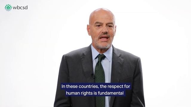 WBCSD Call For Business Leadership On Human Rights – Claudio Descalzi, ENI