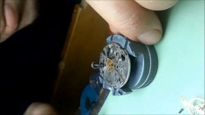 Poljot 2612.1 Disassembly