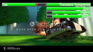 Tim VS Baby Gang With Healthbars