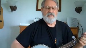 Papa Joe Plays  "Ain't Nobody's Business" on his new banjo