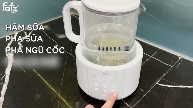 Cùng ông bố Quốc Cơ khám phá bí quyết pha sữa cực chuẩn với chiếc máy QUICK 6
