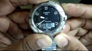 | TISSOT  T-TOUCH MODEL NO: T047420ATIME SETTING | SALIM REZA | SET UP TIME | SYNC TIME |
