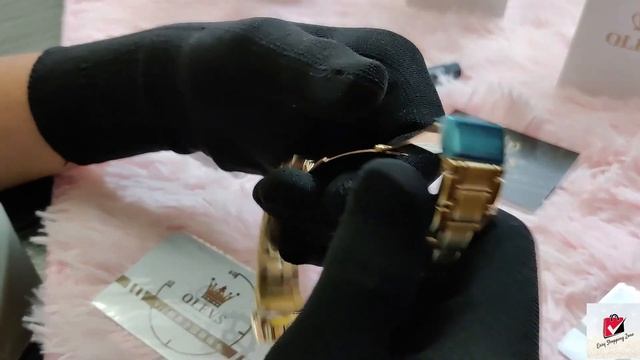 OLEVS 6898 Chain watch Golden and Black || Easy Shopping Zone || Bangla Watch Tutorial ||
