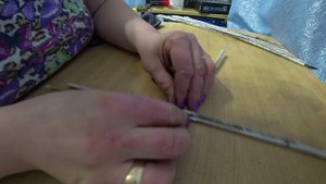 Плетение из бумажной лозы