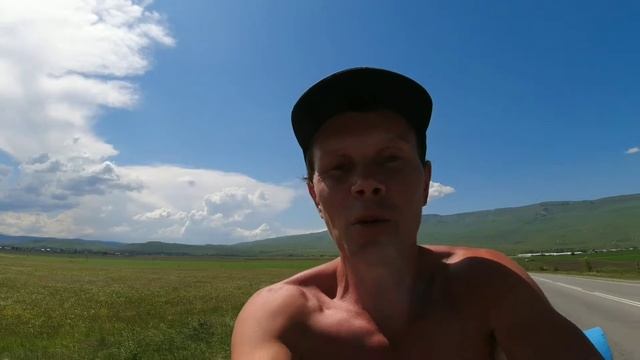 Серия 40. Велопутешествие 2023 "Направление ЮГ". Дорога Псебай - Сторожевая - Зеленчукская.