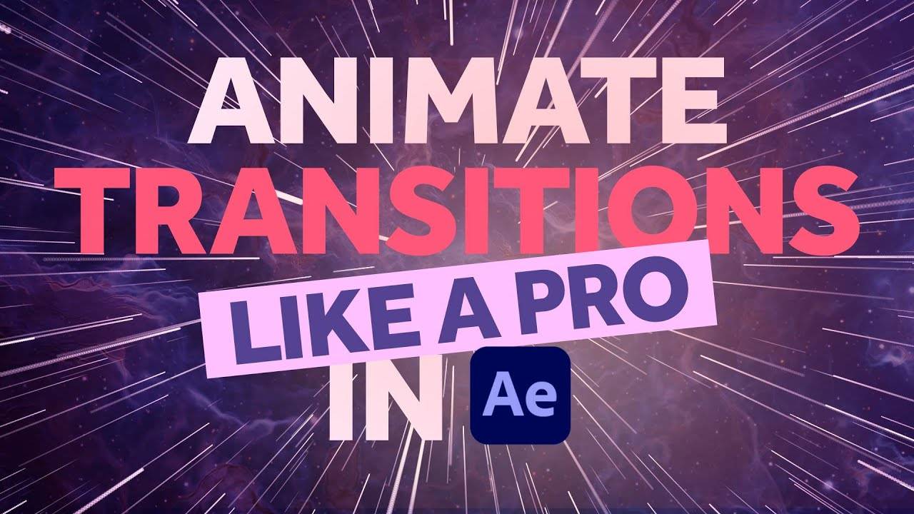 Анимируйте переходы в After Effects как профессионал!