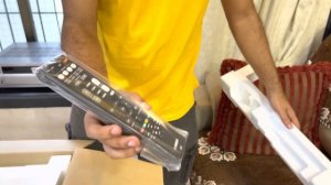 Yamaha RX-V4A Amplifier Unboxing