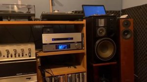 Dynaco pre Pat 4 con parlantes PMC