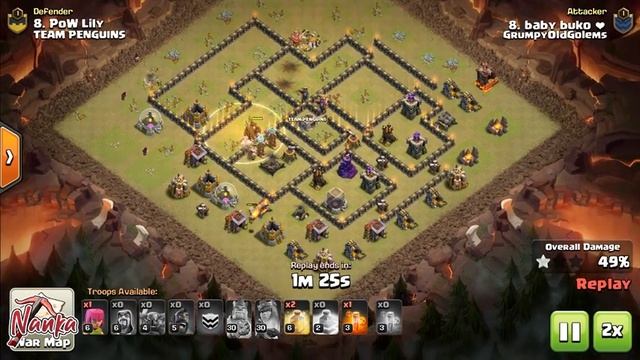 АТАКИ НА ТХ9 БЕЗ БОУЛЕРОВ И ТОП ДОНАТА | NDL FLYWEIGHT 9v9 No Bowlers No Maxed Donations! смотреть онлайн