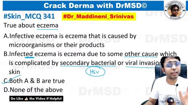 ECZEMA | DERMATITIS | Atopic | Eczema Herpeticum | Kaposi Varicelliform Eruption | Bacterial | DrMS