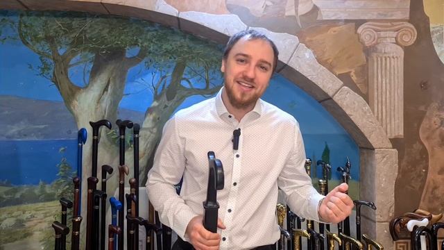 Стальная трость с внушительным весом | Поддубный классик на 8 кг