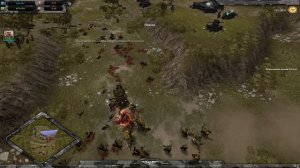 Пехота Имперской Гвардии против Орков - Dawn of War - Soulstorm