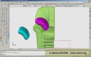 Получение разверток лекал 3D-модели мебели в САПР АССОЛЬ