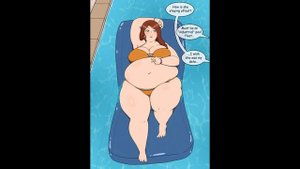 Weight gain comic #46 (dubbed)